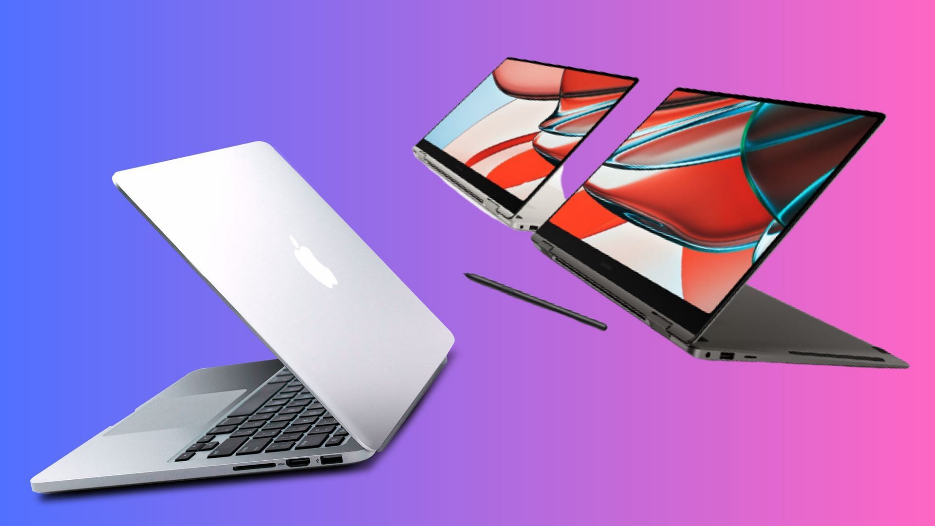 samsung galaxy book 4 pro vs apple macbook air m3