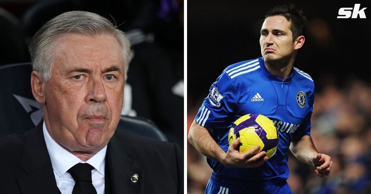 Read more about the article Real Madrid manager Carlo Ancelotti names player from Los Blancos squad that reminds him of Chelsea legend Frank Lampard