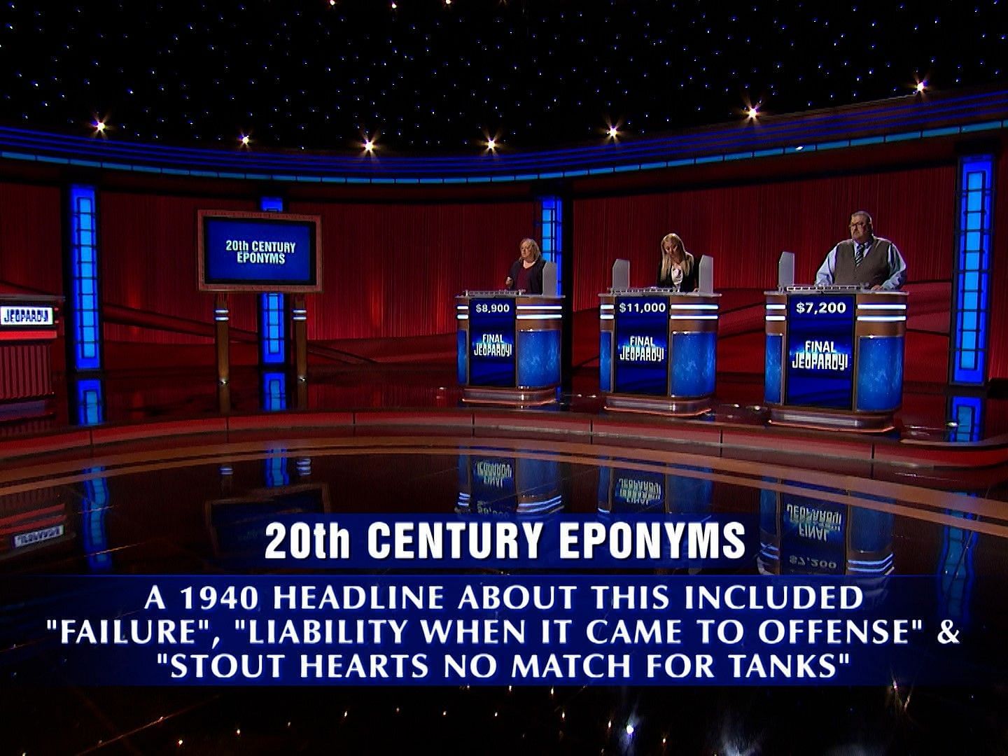 Today’s Final Jeopardy! answer Wednesday, April 5, 2023