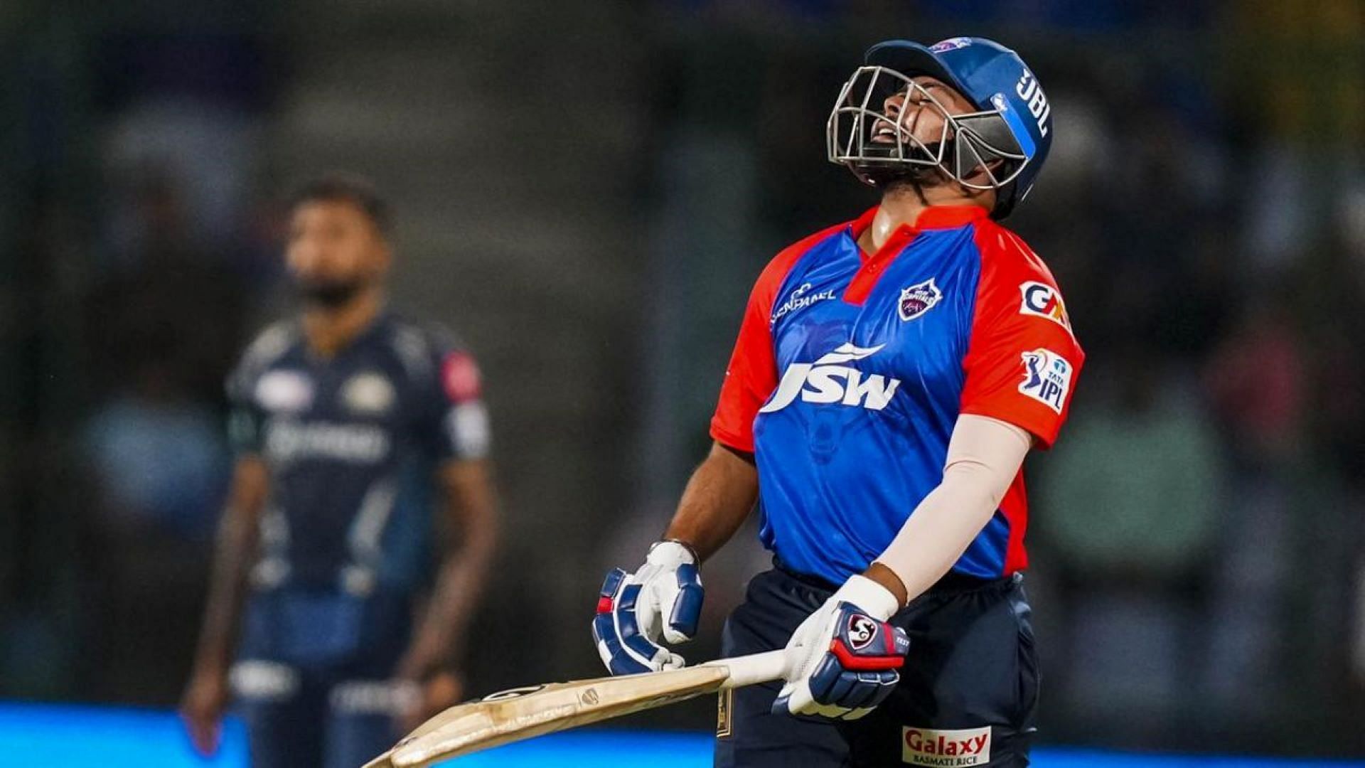 Prithvi Shaw was not named in the DC playing 11 for the RR clash