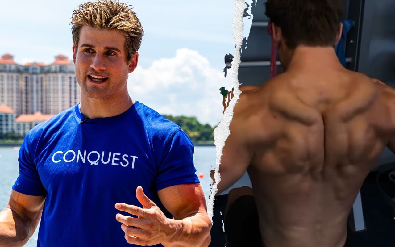 Sage Northcutt Sage Northcutt shows off incredible back muscles
