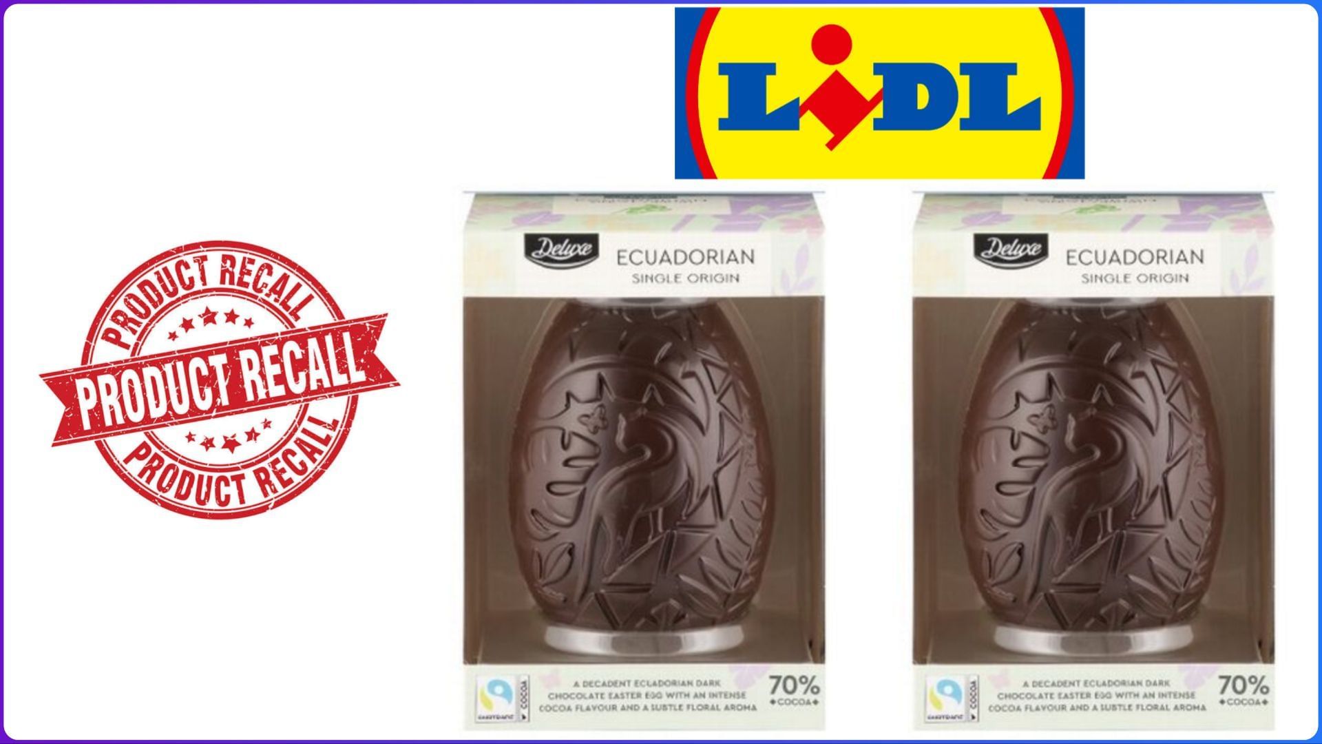 Lidl Easter Egg recall All you need to know amid allergen fears