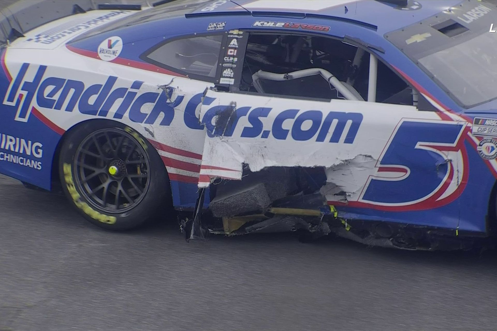 NASCAR borrows Ryan Preece’s car from SHR to analyze the damage done in