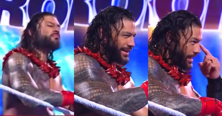 WATCH] Roman Reigns caught telling a fan he smells marijuana on RAW after WrestleMania