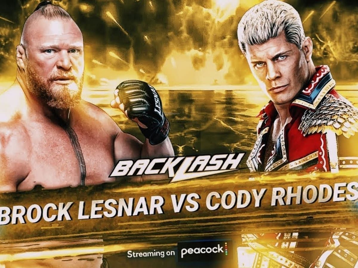 WWE RAW Backlash Cody Rhodes vs Brock Lesnar and 4 other Backlash 2023 matches that can be