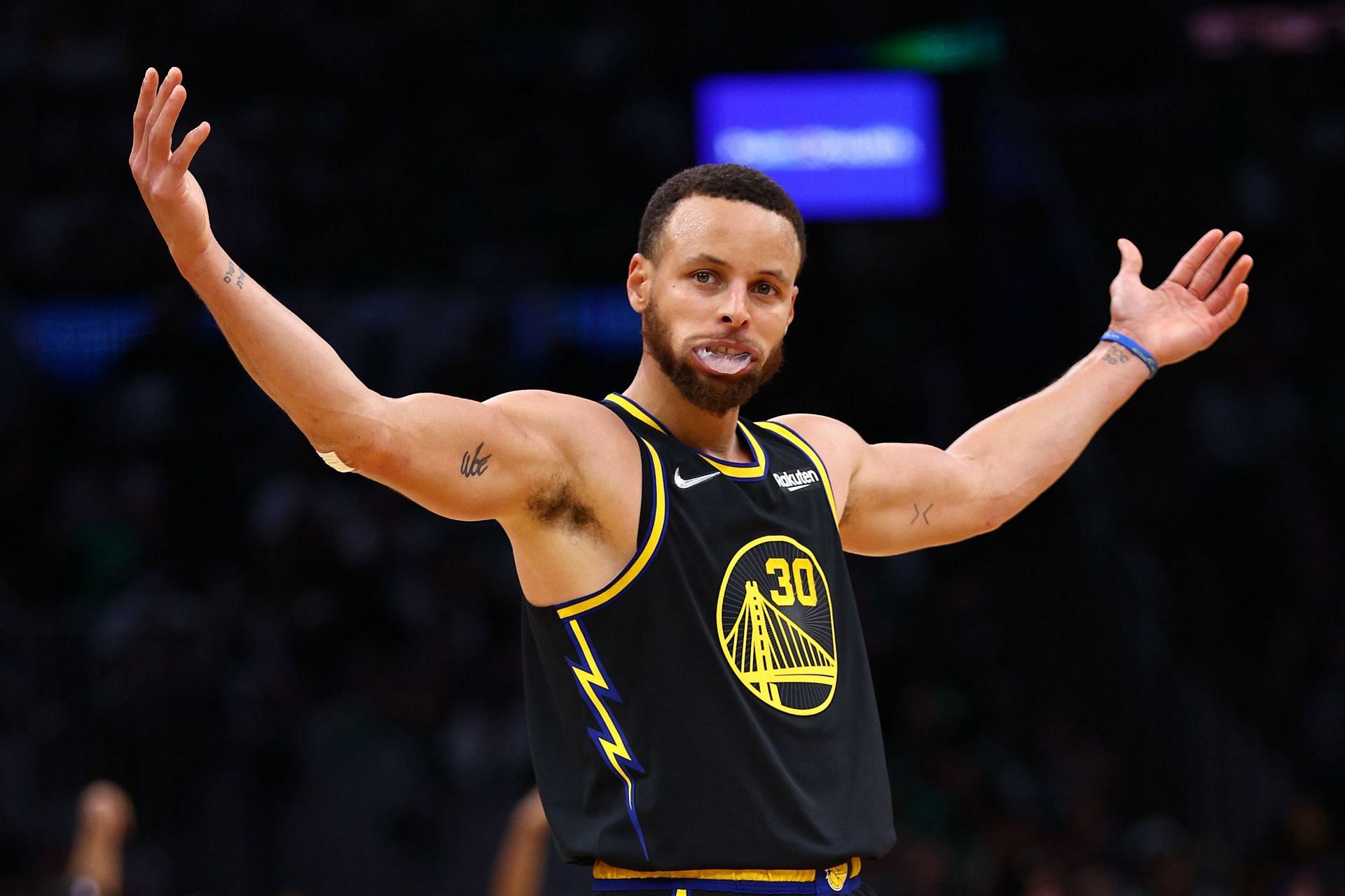 Steph Curry at the 2022 NBA Finals
