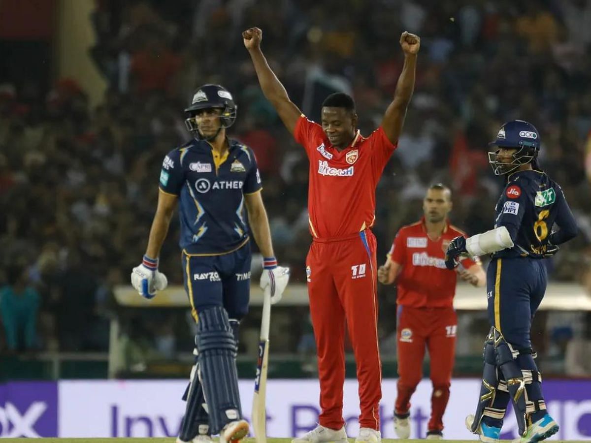 Kagiso Rabada Becomes Fastest Bowler To Pick 100 IPL Wickets In PBKS Vs GT