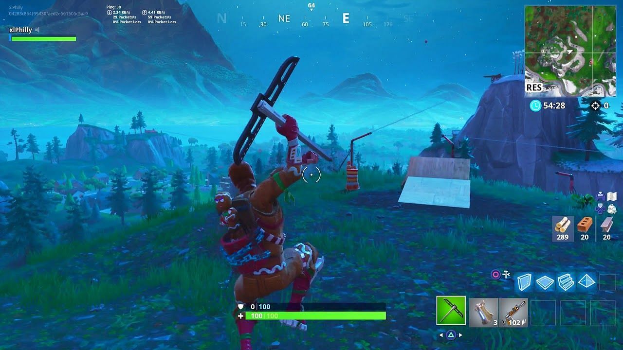 T-Square is another unique pickaxe that's extremely rare (Image via Epic Games)