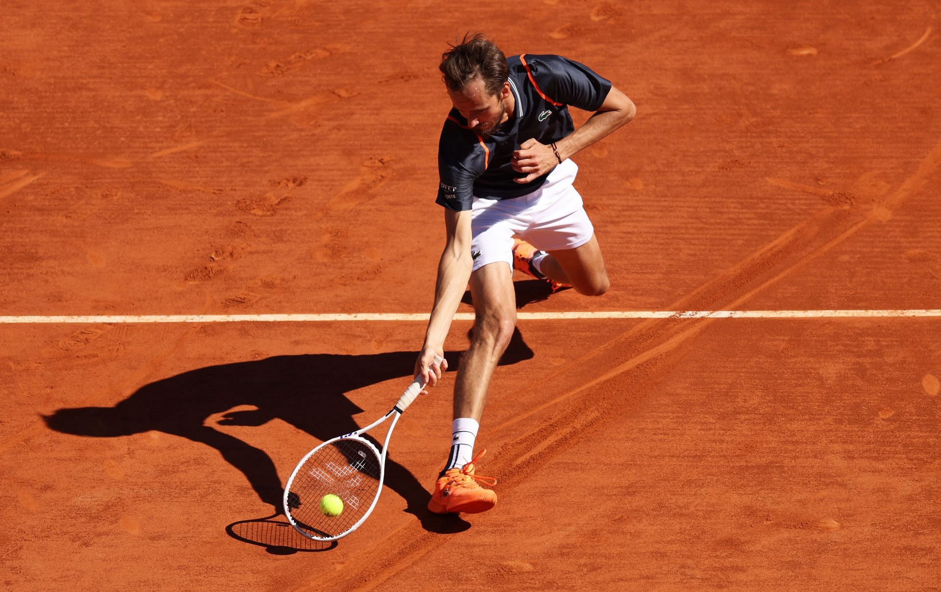 Daniil Medvedev at the Monte-Carlo Masters.