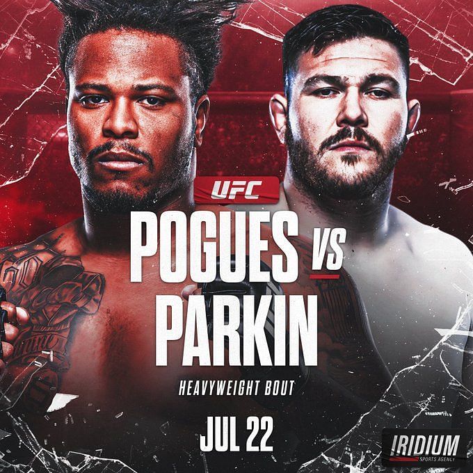 Jamal Pogues Breaking Michael Parkin will take on Jamal Pogues at UFC