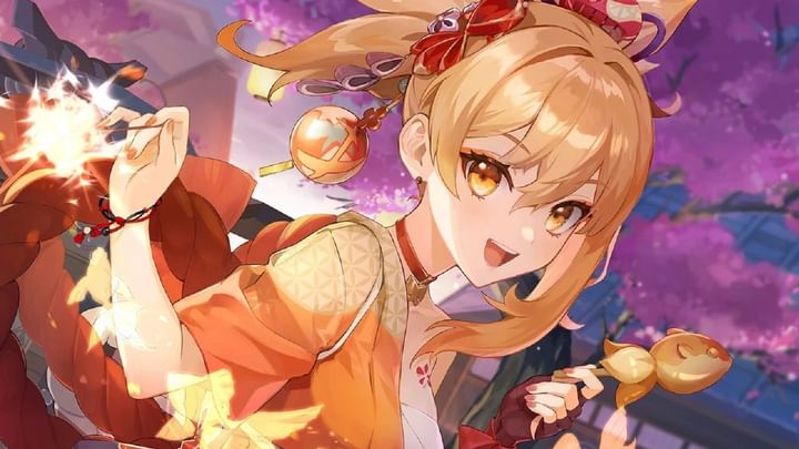Yoimiya podría tener una repetición en la versión 3.7 (Imagen a través de HoYoverse)