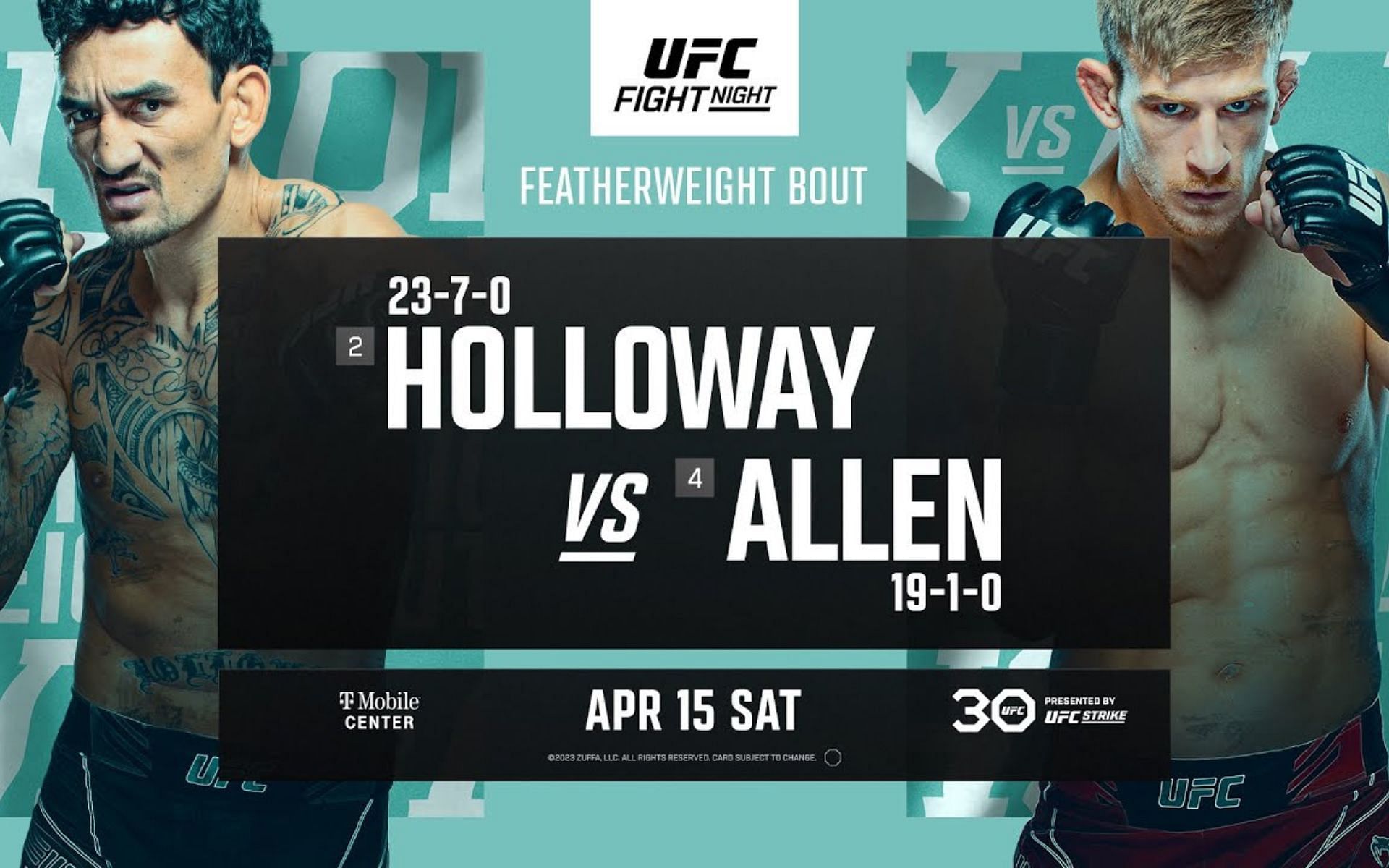 Max Holloway vs Arnold Allen UFC Kansas City predictions Here are the