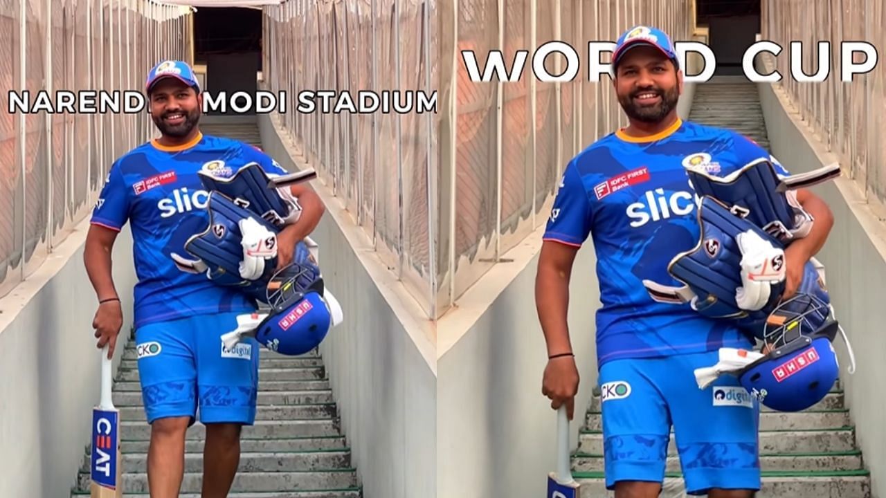 वर्ल्ड कप पर भी हैं कप्तान रोहित शर्मा की नजरें (PC: MI Instagram)