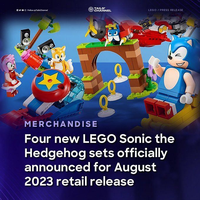 Sonic The Hedgehog lego sets Release date, price, collection, and