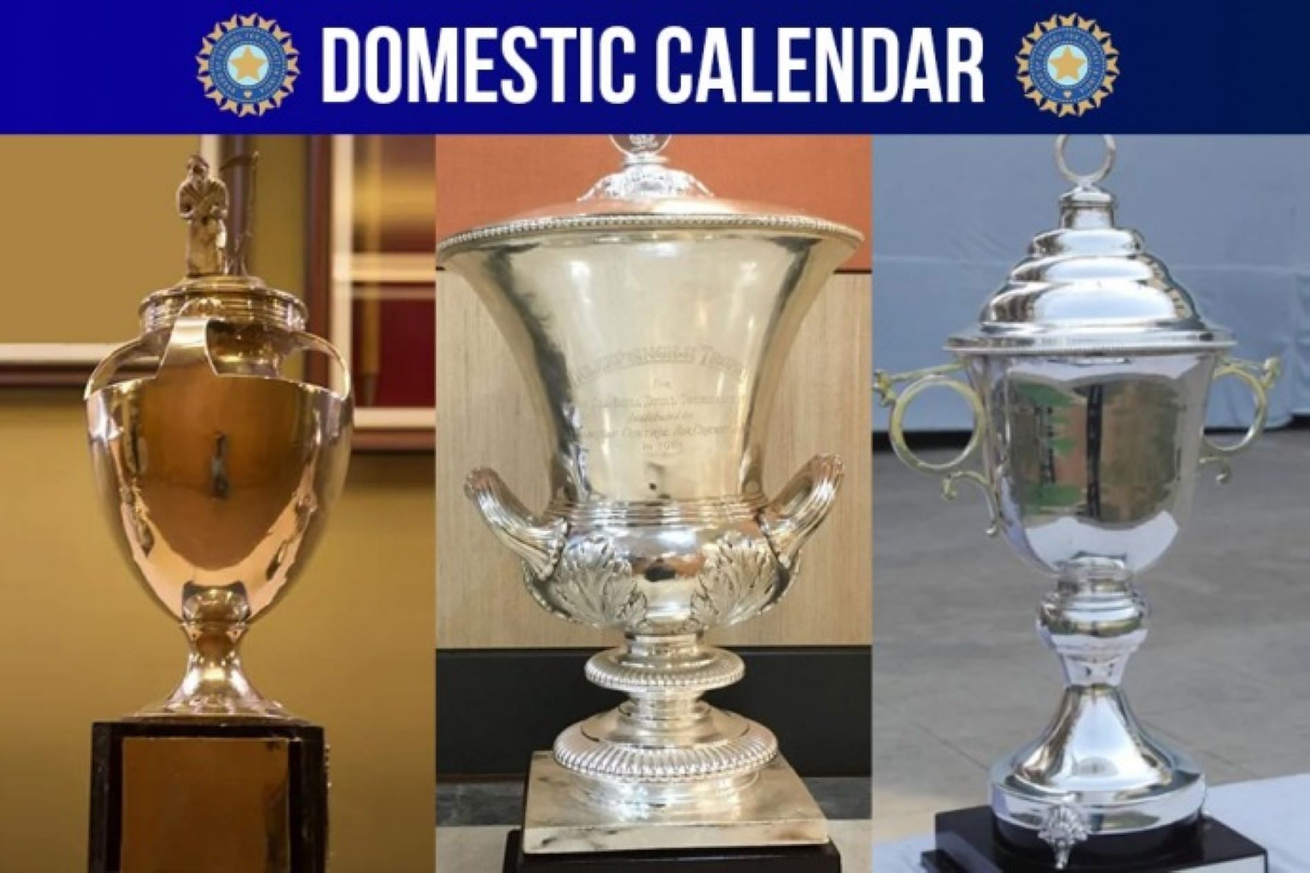 Deodhar Trophy set to return after 3 years per BCCI's tentative 2023/24