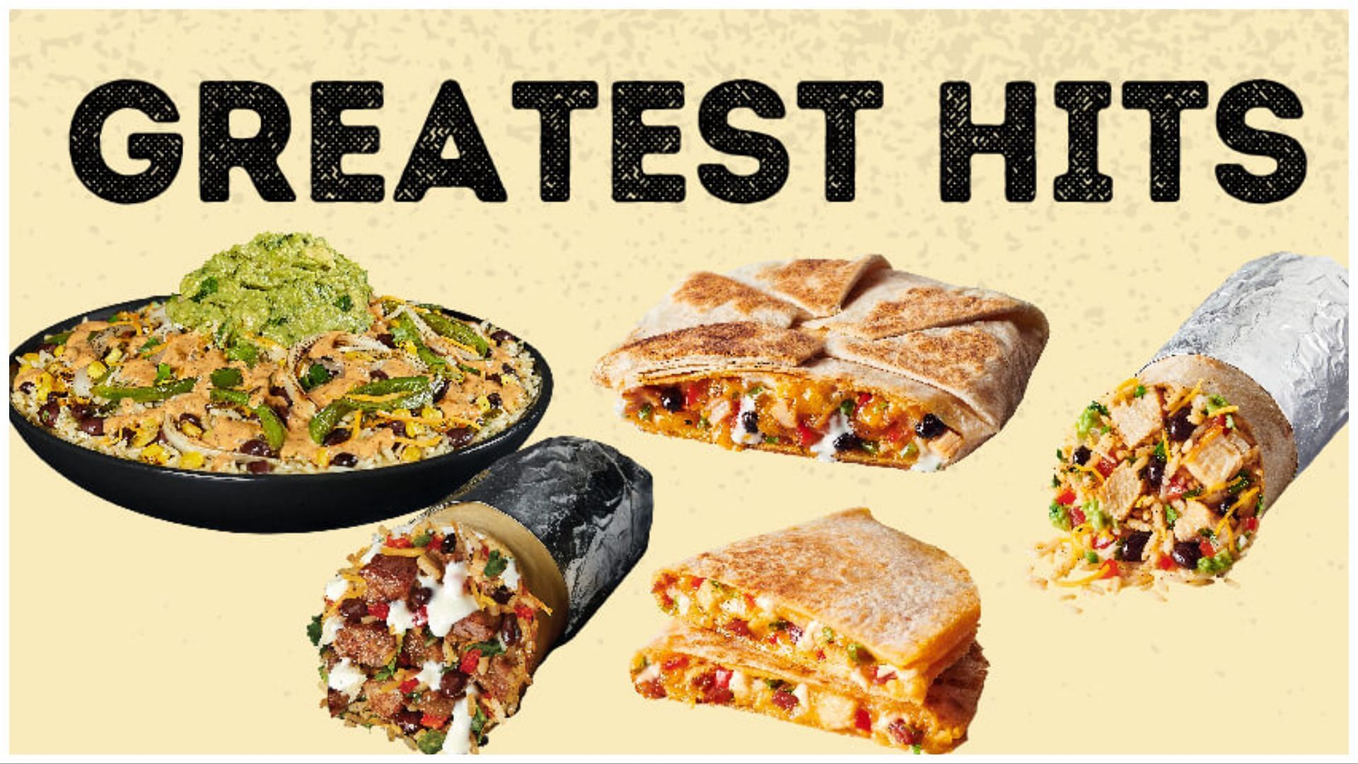 Moe’s Southwest Grill Greatest Hits menu varieties, price, and all you