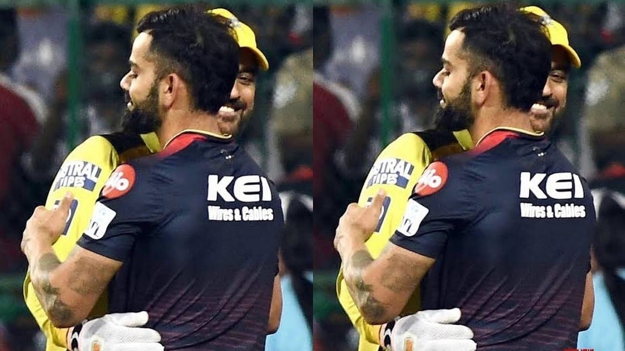 विराट कोहली ने शेयर की एमएस धोनी के साथ की खास तस्वीर