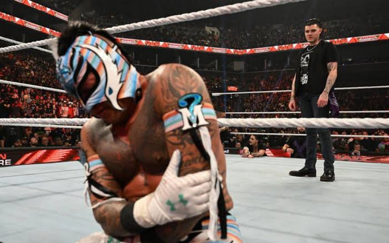 WWE सुपरस्टार्स रे मिस्टीरियो और डॉमिनिक 