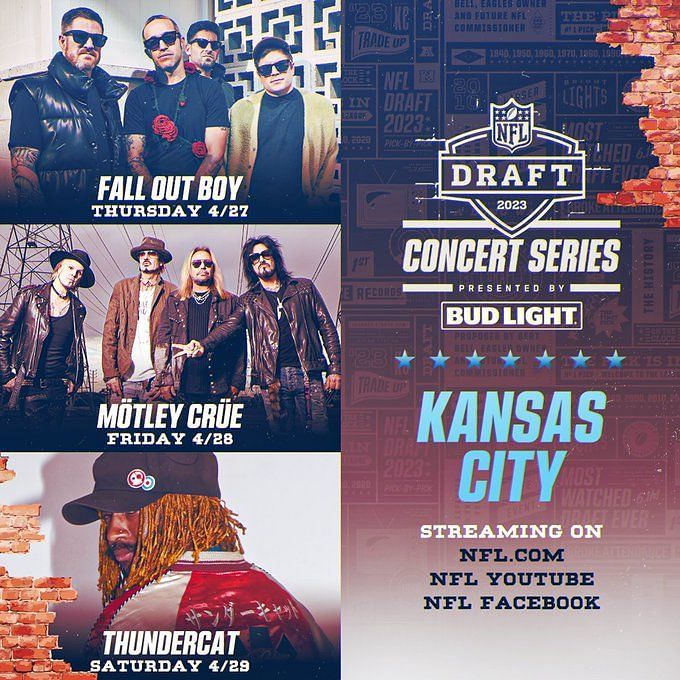 NFL Draft concerts in 2023 All you need to know about lineup feat