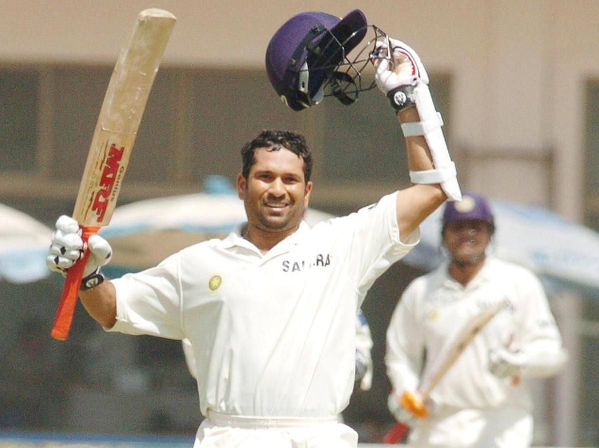 Sachin was calm during his knock