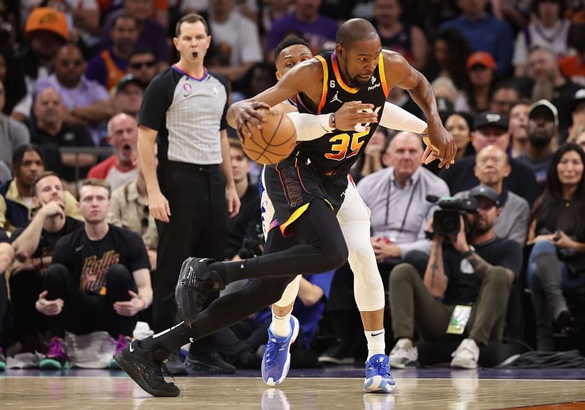 Russell Westbrook raves about Kevin Durant after a monster defensive effort  on him in game 1 - "He's a hell of a shot-maker"