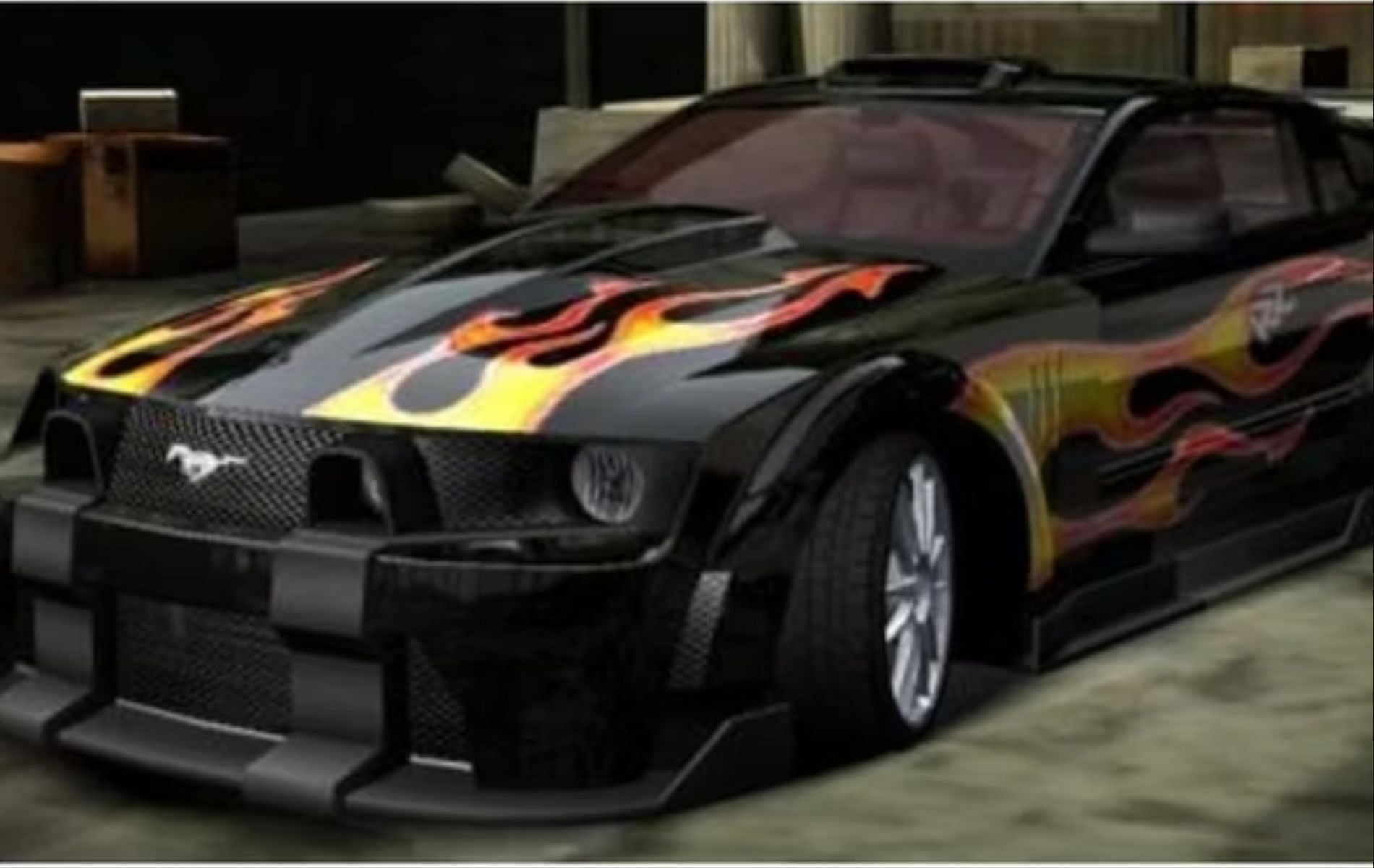 Razor&rsquo;s sick-looking Ford Mustang GT in NFS Most Wanted (Image via EA)