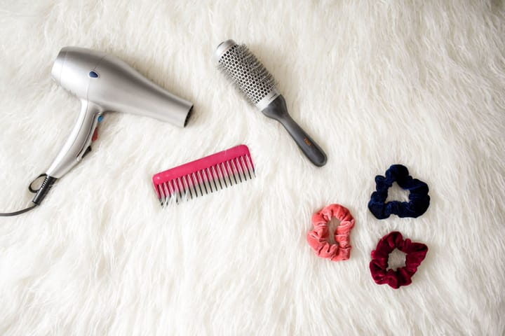 Avoid heat styling products.(Image via Pexels/Element Digital)