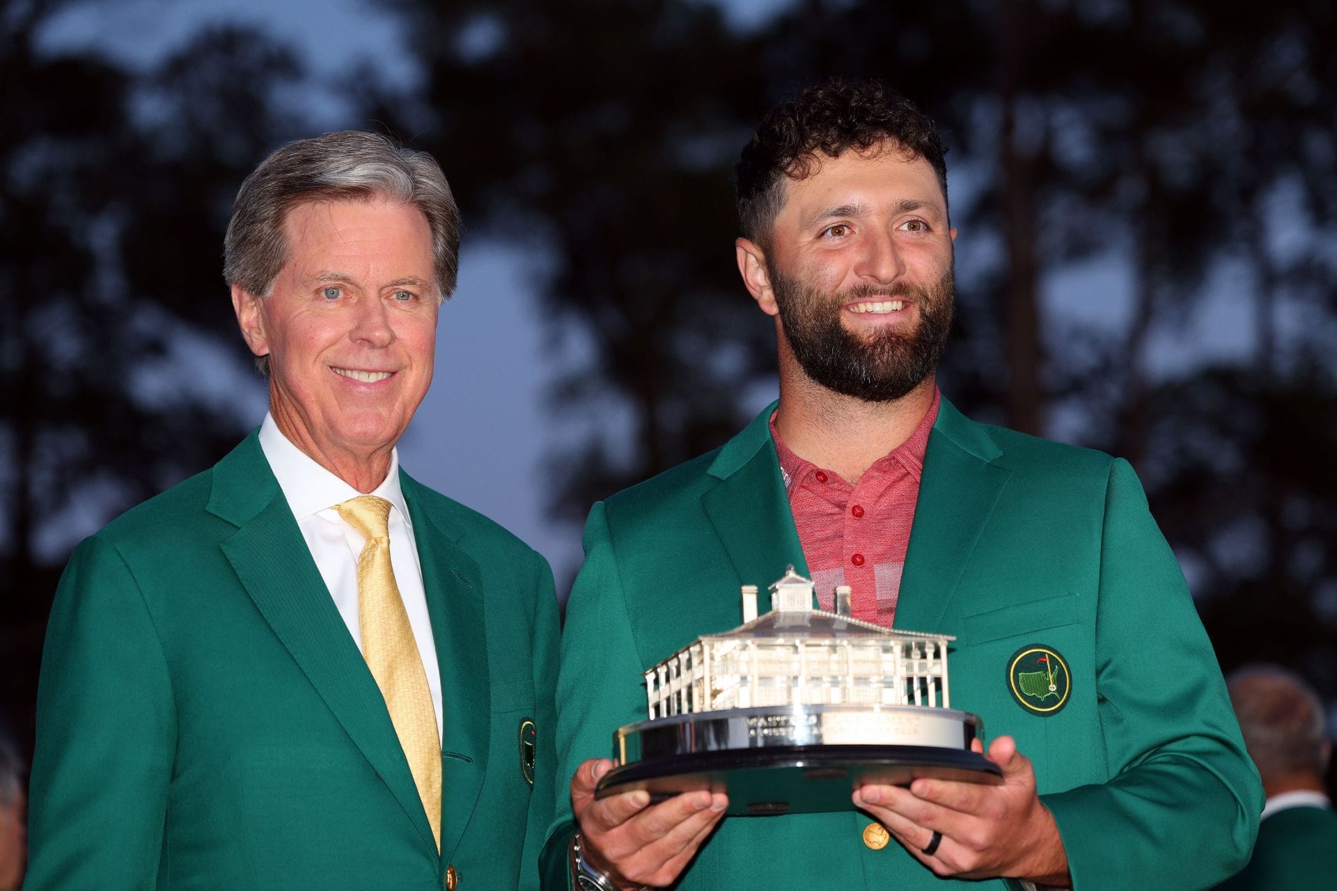Who put the green jacket on Jon Rahm? Tradition behind The Masters