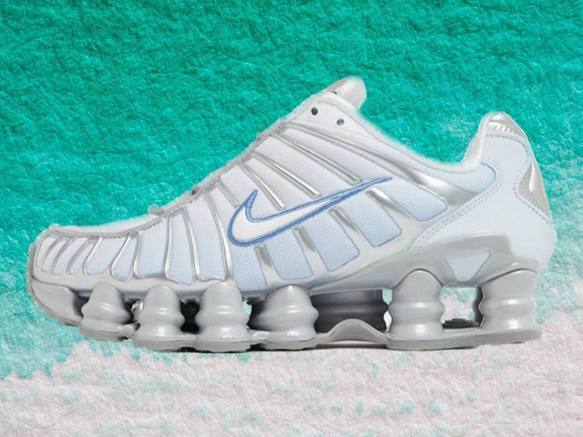 Nike: Nike Shox TL “Grey/Light Blue” shoes: Where to get, price, and more  details explored