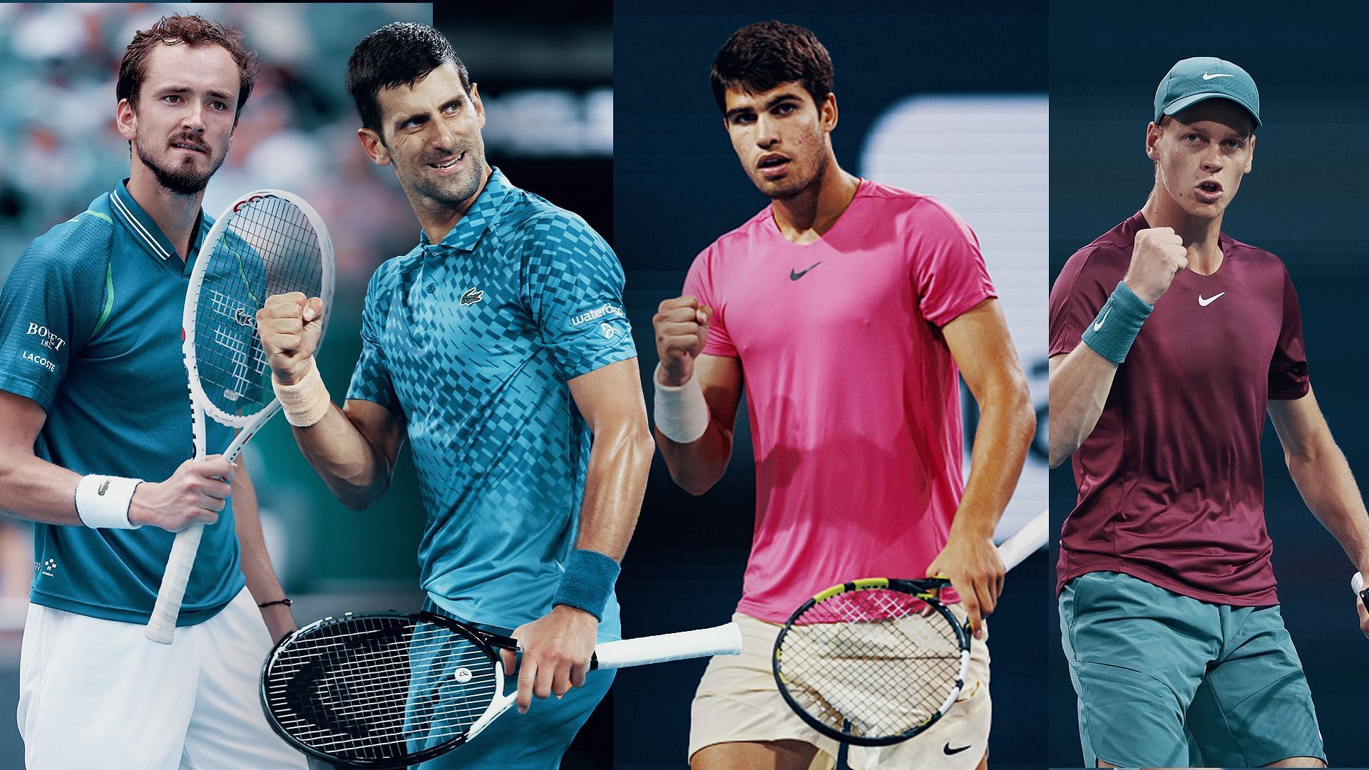 ATP Race to Finals rankings updated list: Medvedev and Djokovic lead at the end of 2023 season's first quarter