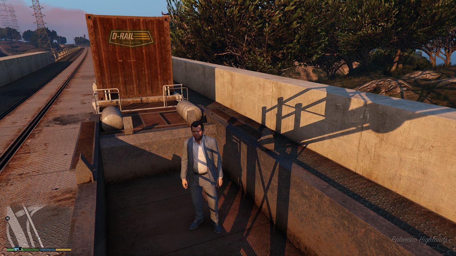 Freight Train In GTA 5