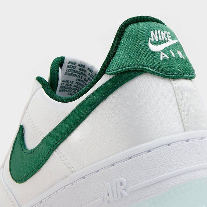 Satin Pine Green: Nike Air Force 1 Low Satin “Pine Green” shoes ...