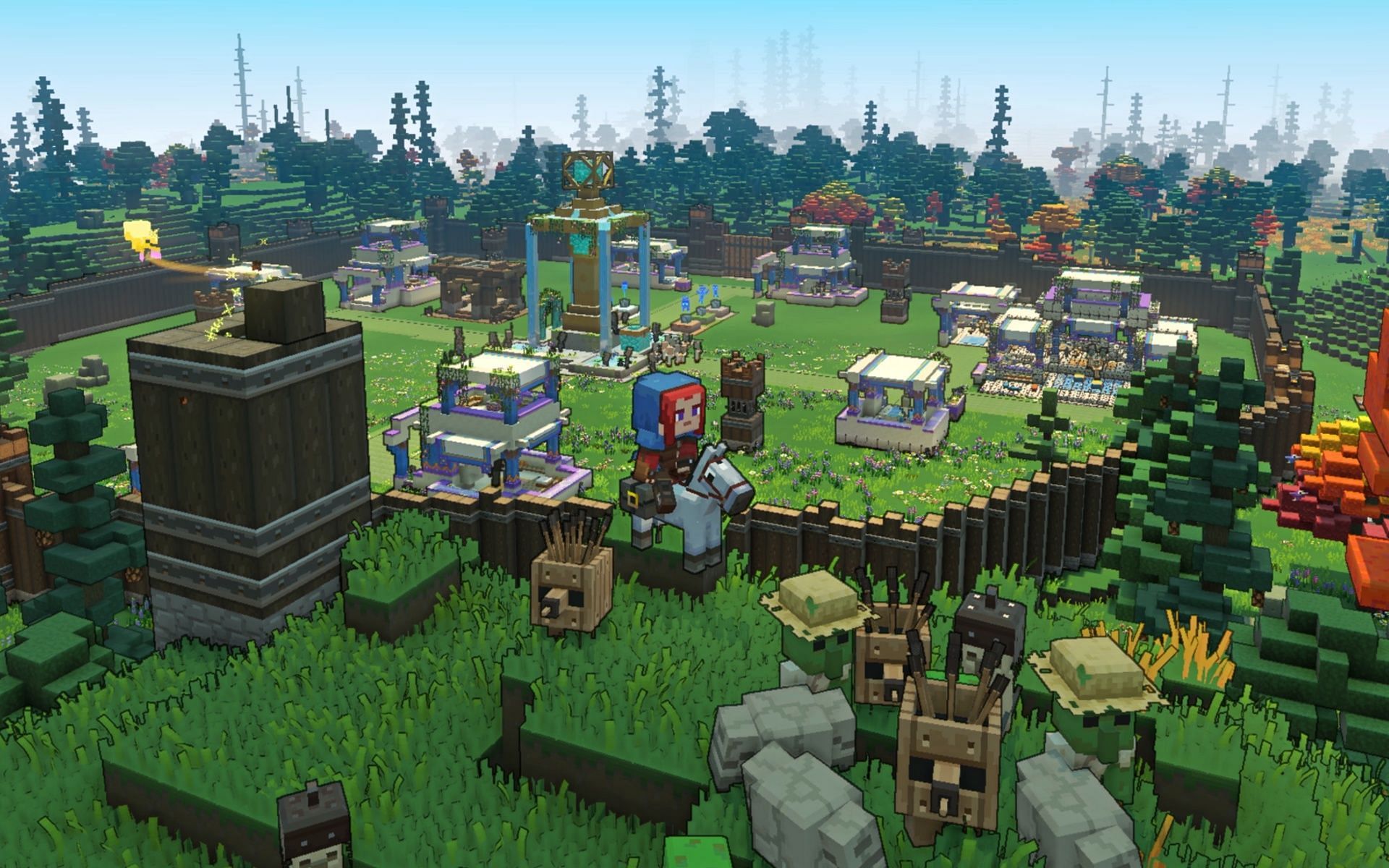 What Is Minecraft Legends Everything To Know About Mojangs New Action Strategy Game