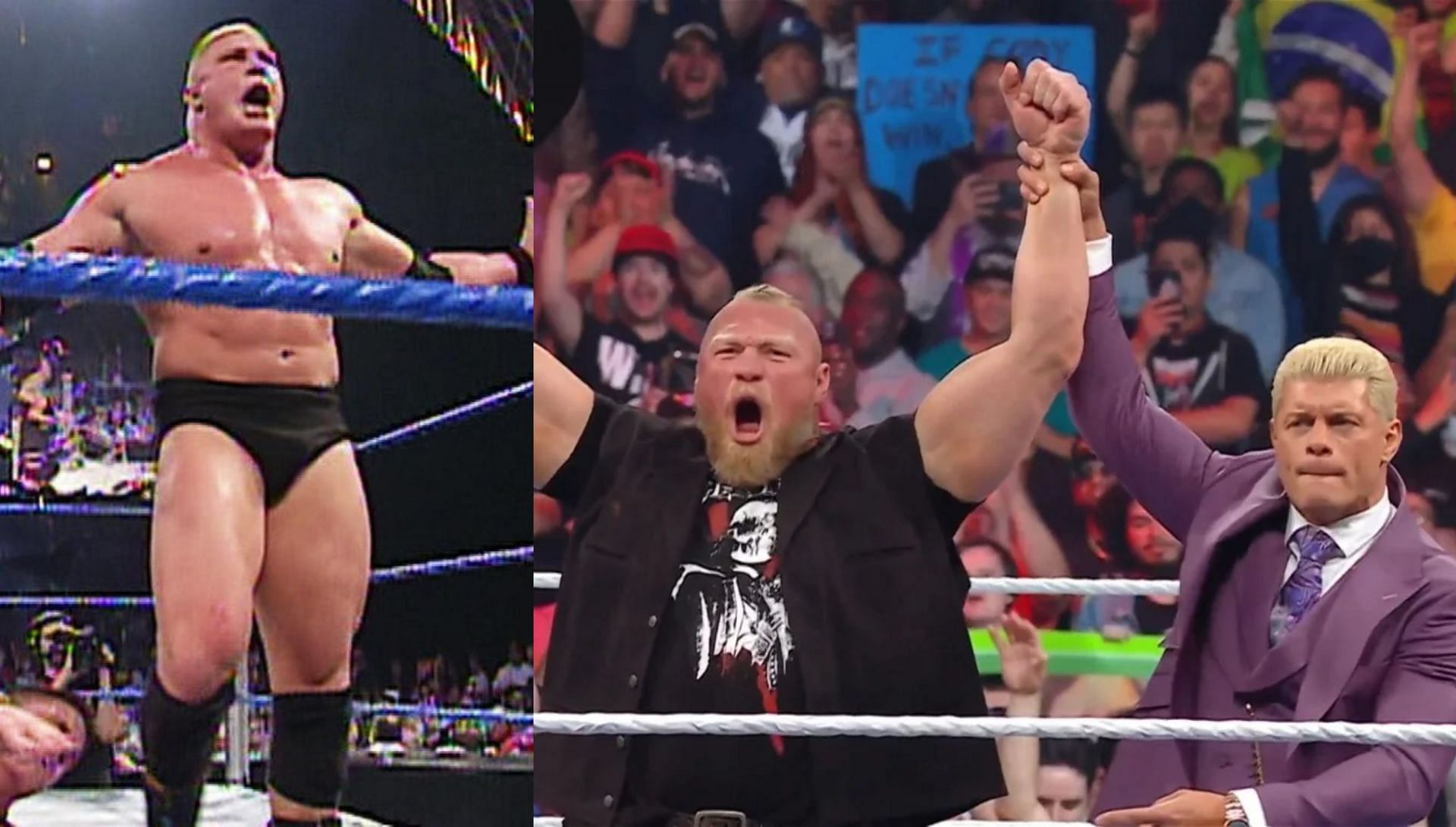 WWE में ब्रॉक लैसनर का आखिरी टैग टीम मैच 19 साल पहले आया था 