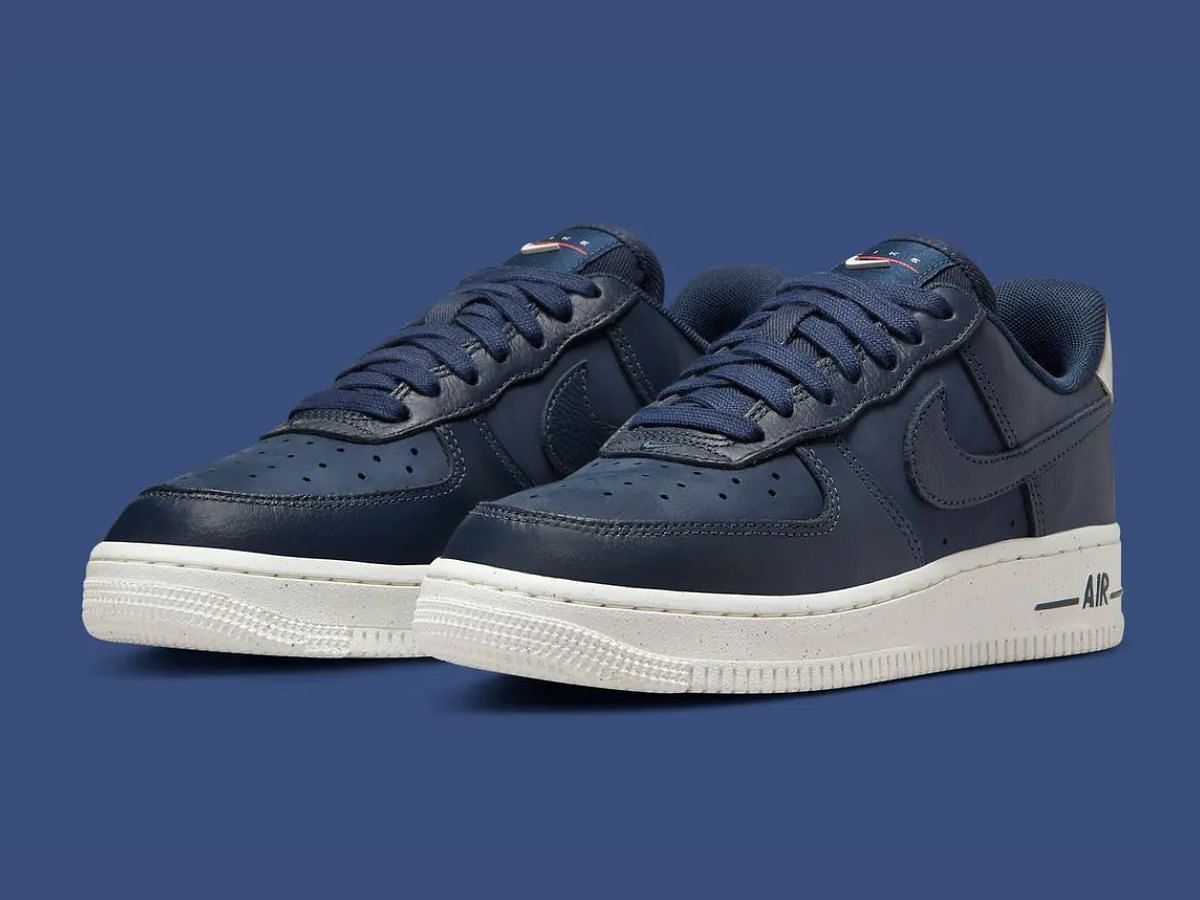 Discriminación Feudo Ejercicio Air Force 1: Nike Air Force 1 Low "Navy Nubuck" shoes: Where to get and  more details explored