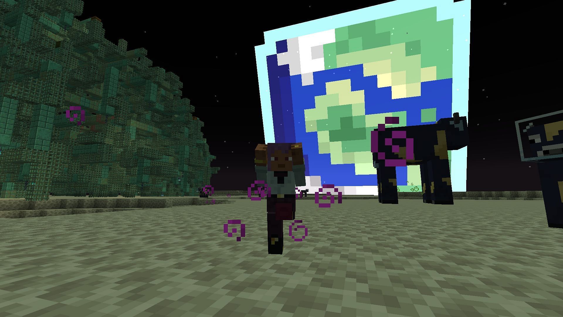 So gelangen Sie im Aprilscherz-Update von Minecraft in die Monddimension