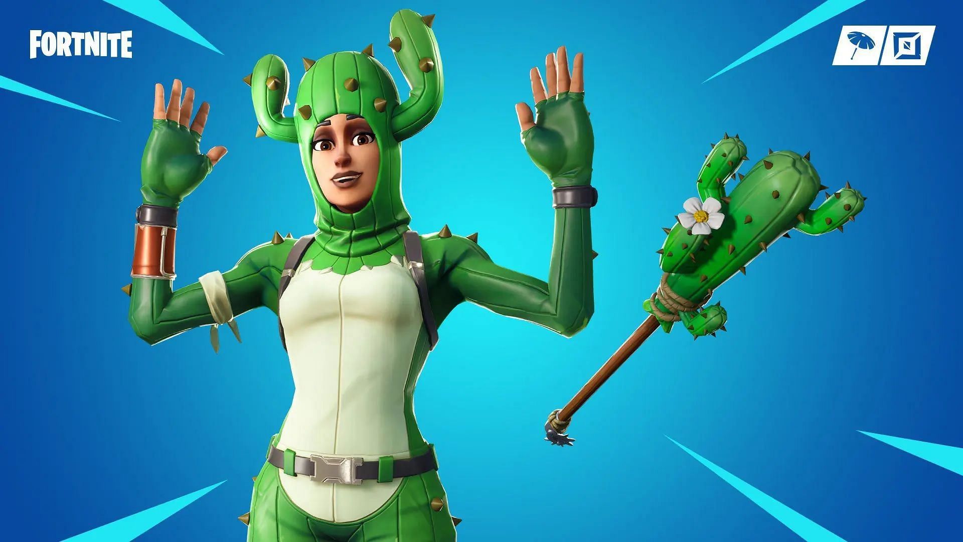 Prickly Axe is another rare pickaxe that hasn't been seen since Fortnite Chapter 1 Season 8 (Image via Epic Games)