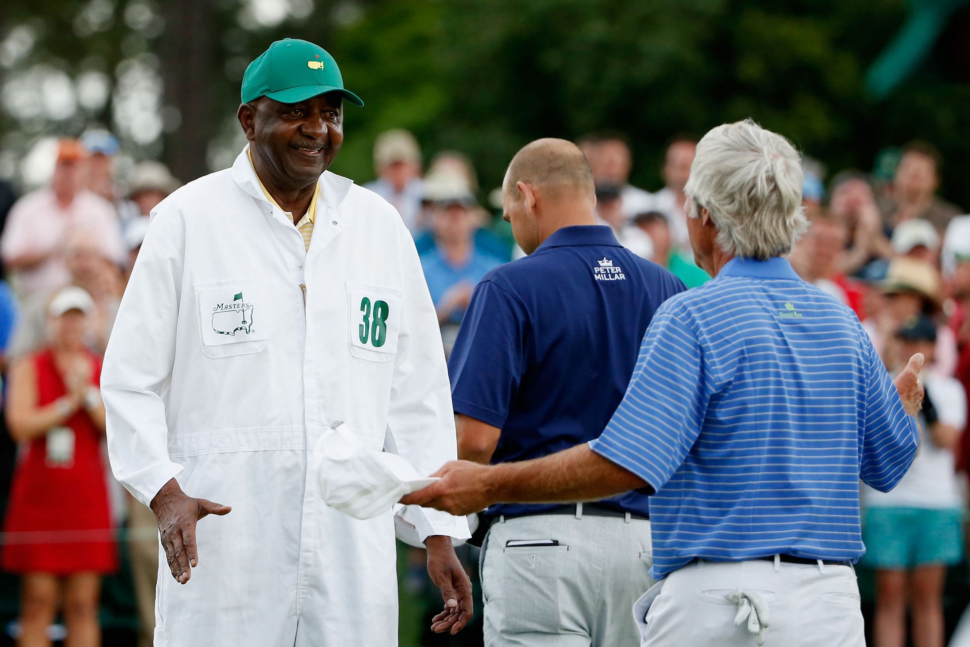 Augusta Masters’ record-holder caddie Carl Jackson in good condition ...