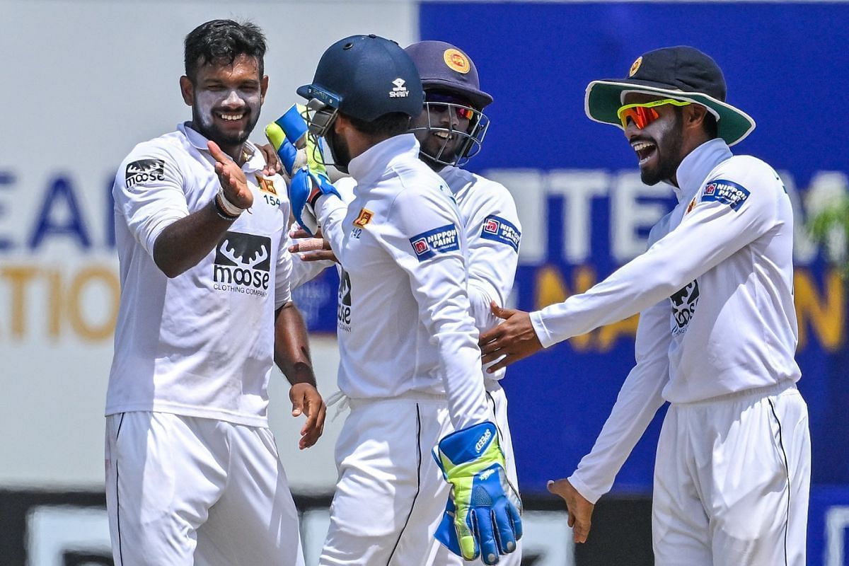 श्रीलंका ने एक जबरदस्त जीत दर्ज की 