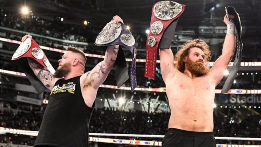 Kevin Owens and Sami Zayn's first title defense will take place tonight on WWE RAW after WrestleMania against popular tag team - Reports