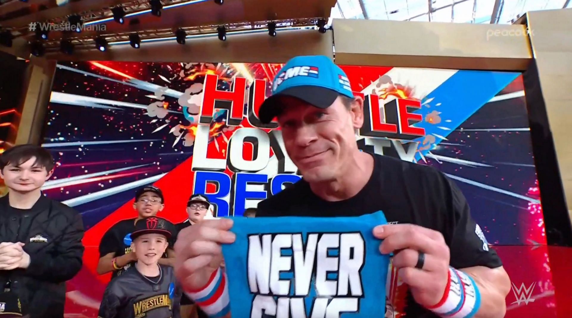 [VIDEO] John Cena makes the most unique WrestleMania entrance of his career