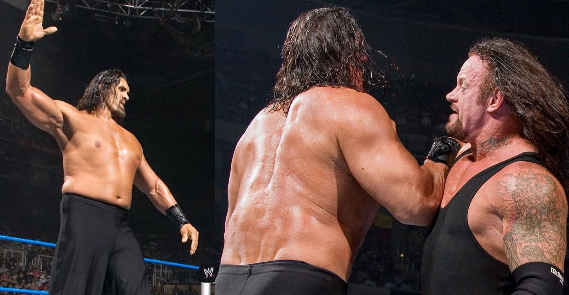 WWE दिग्गज द अंडरटेकर और ग्रेट खली का मैच धमाकेदार था 