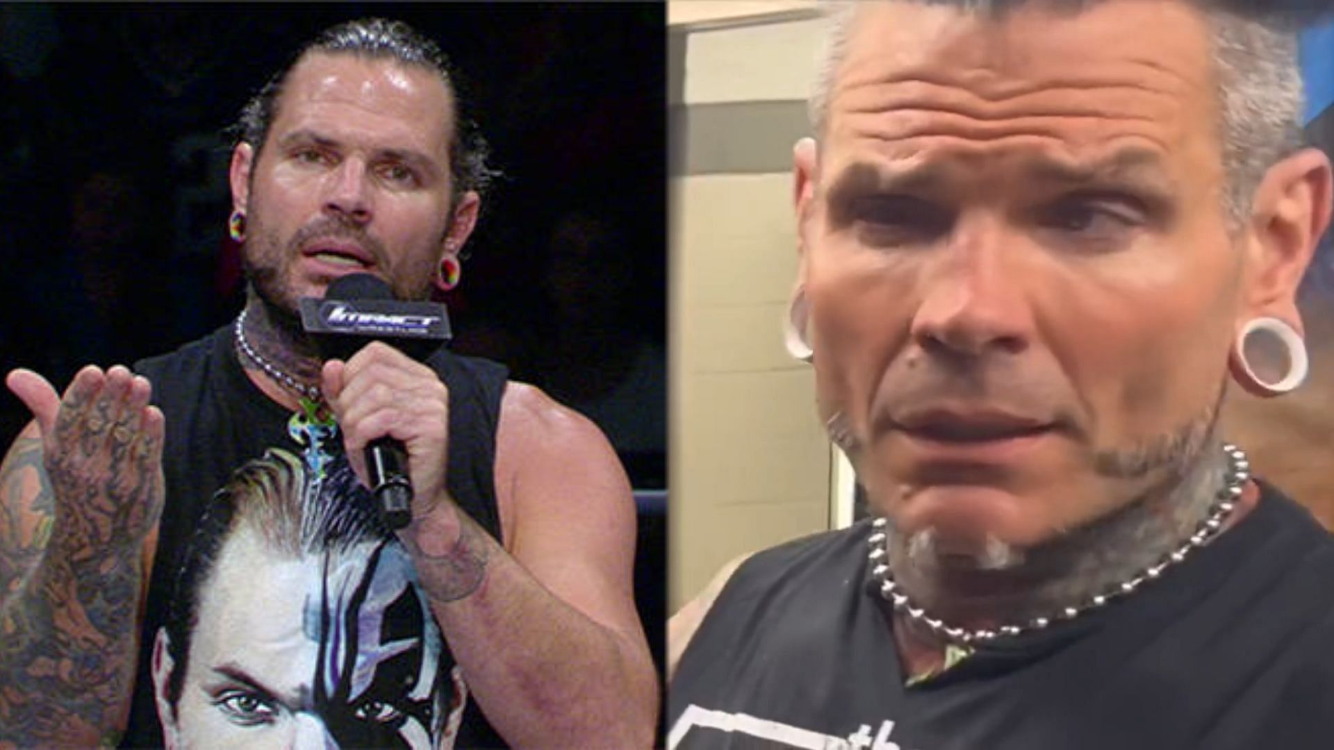 WATCH: Jeff Hardy's hilarious reaction after AEW star moans in his ear