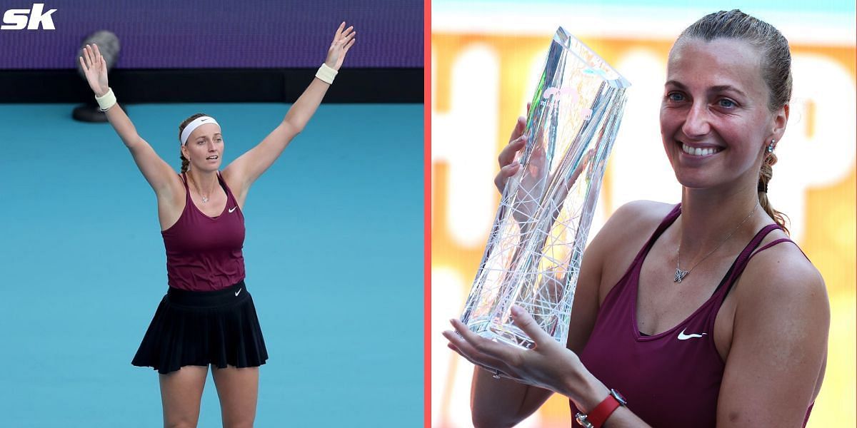 Petra Kvitova's Miami Open win earns praise from tennis world: 