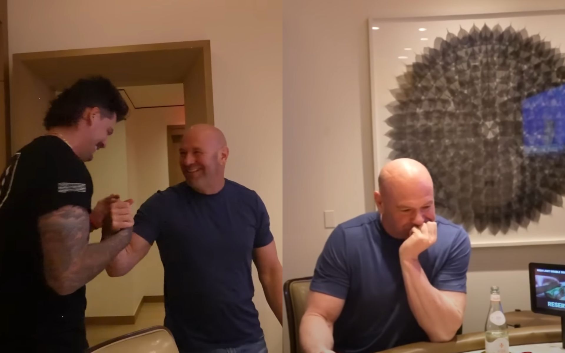 Dana White casino Dana White helps NFL star Taylor Lewan win 60K in