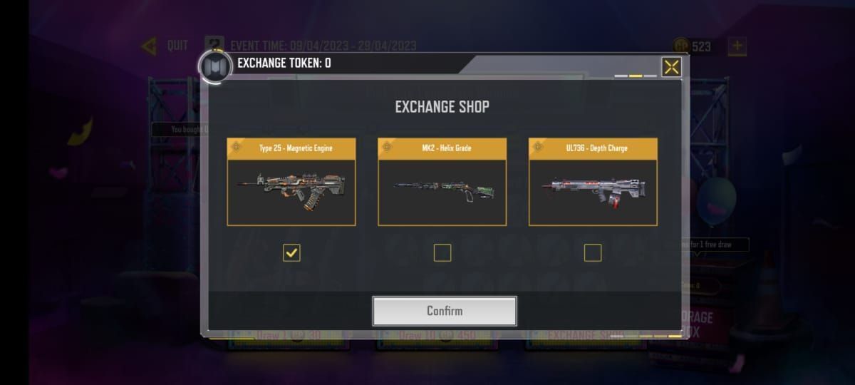 Call of Duty Mobile's Pick Your Legendary Weapon event brings back Type