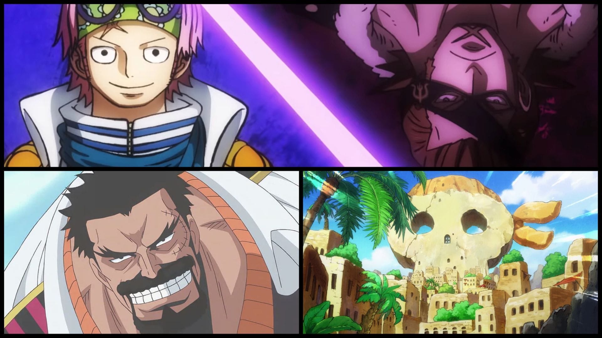 One Piece Chapter 1080 raw Scans Garp s Haki On Full Display As 