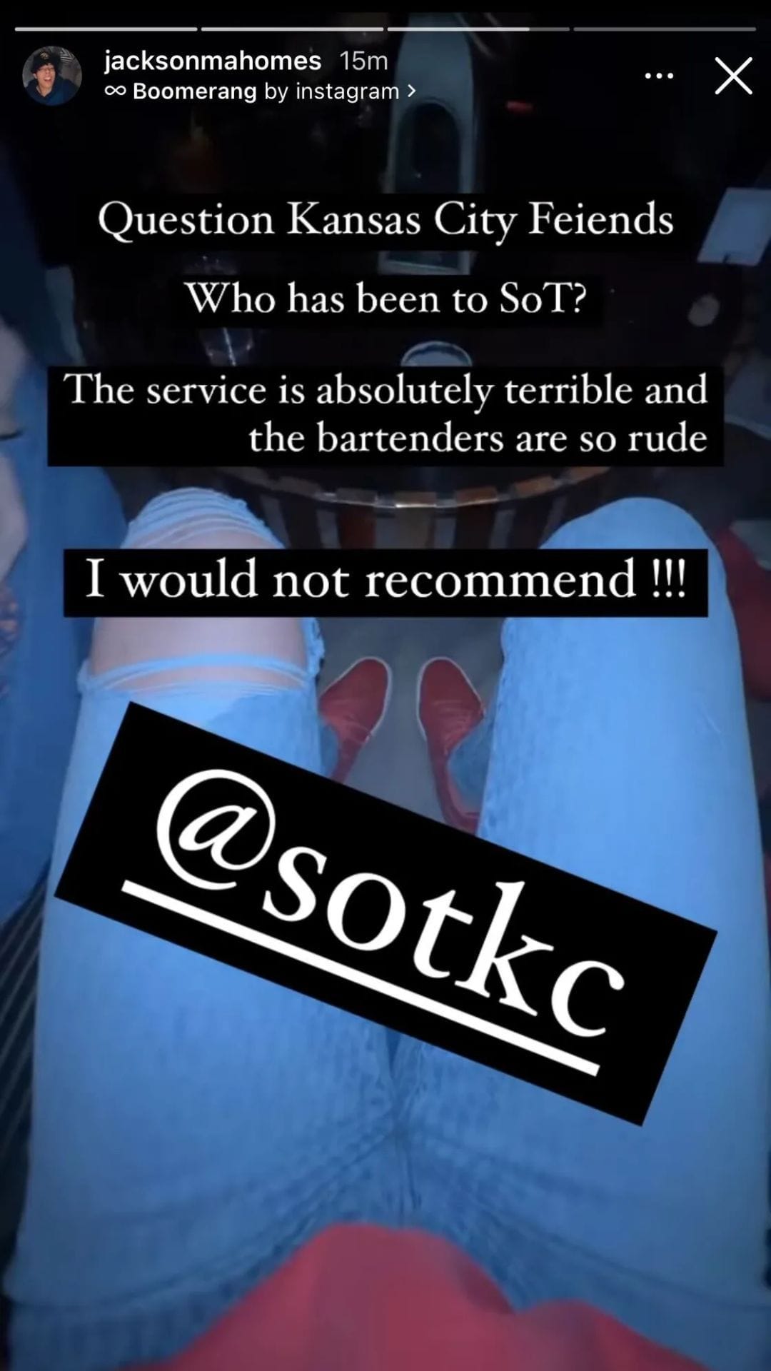 Jackson Mahomes was once destroyed by Kansas City bar over social media