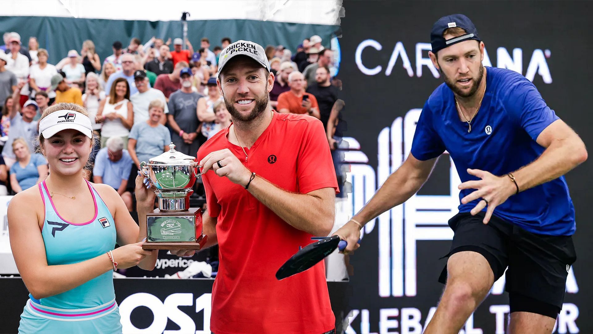 Jack Sock wins mixed doubles title in his first-ever professional pickleball tournament