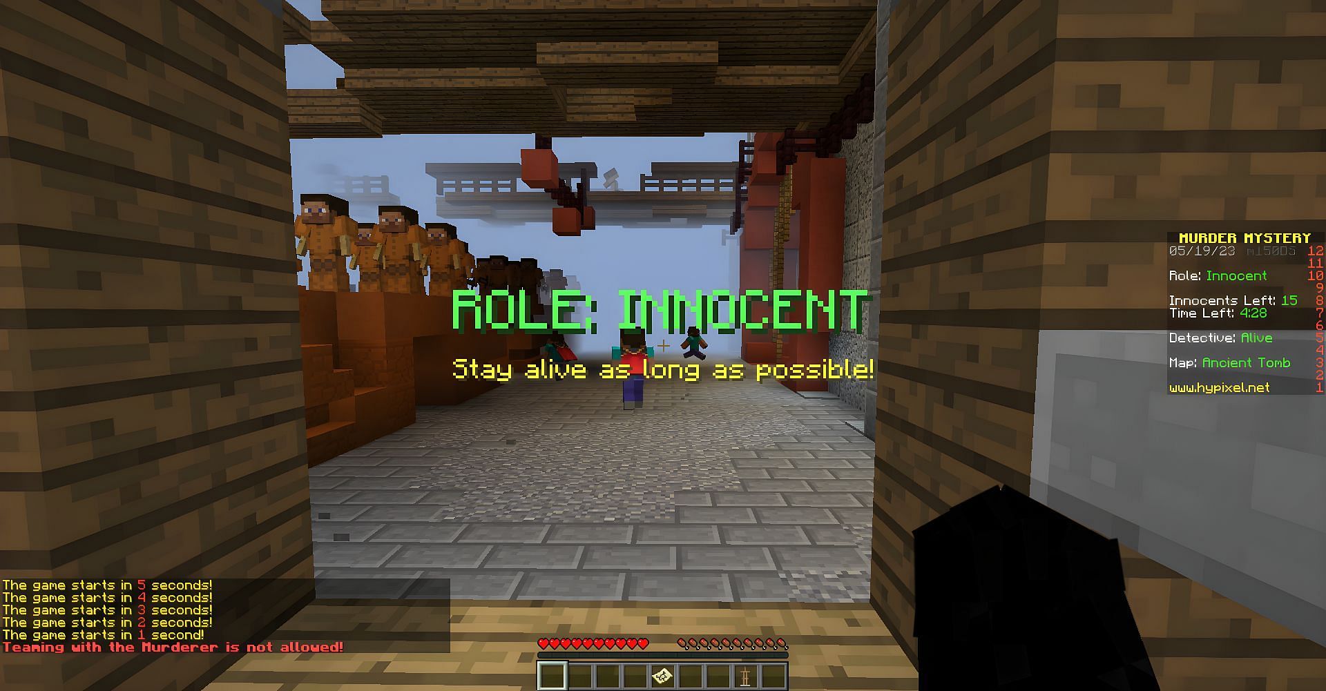 3 Best Minecraft Murder Mystery Servers 3612